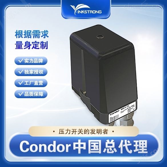 中国总代Condor压力开关公司
