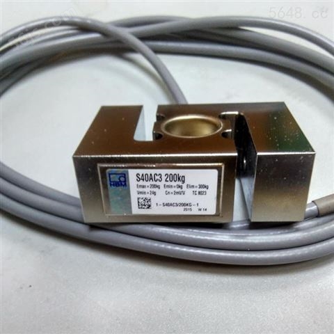 德国HBM合金钢吊秤称重传感器S40AC3/50KG